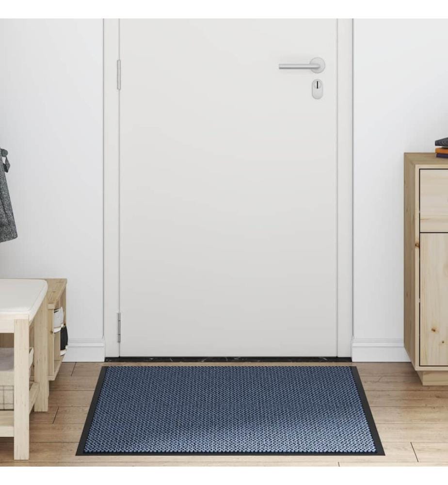 Fussmatte Blau 90x120 cm