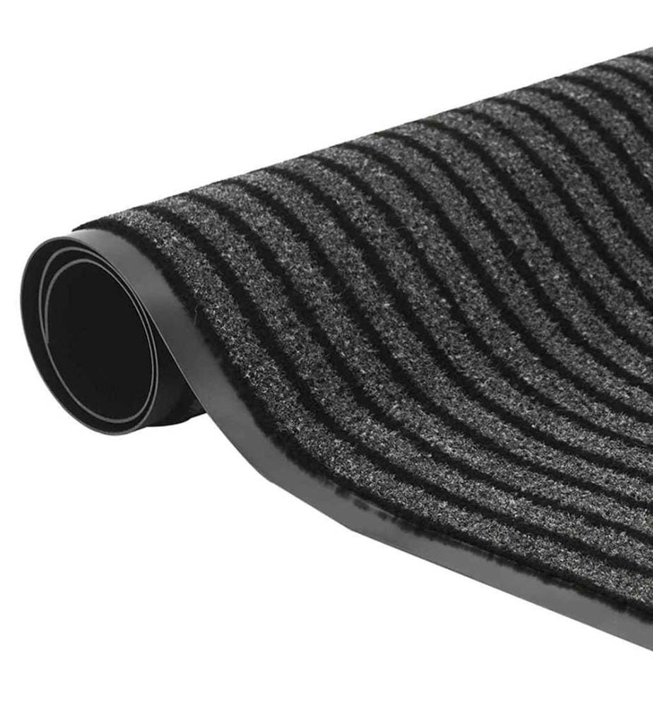 Fussmatte Schwarz 40 x 60 cm Polypropylen