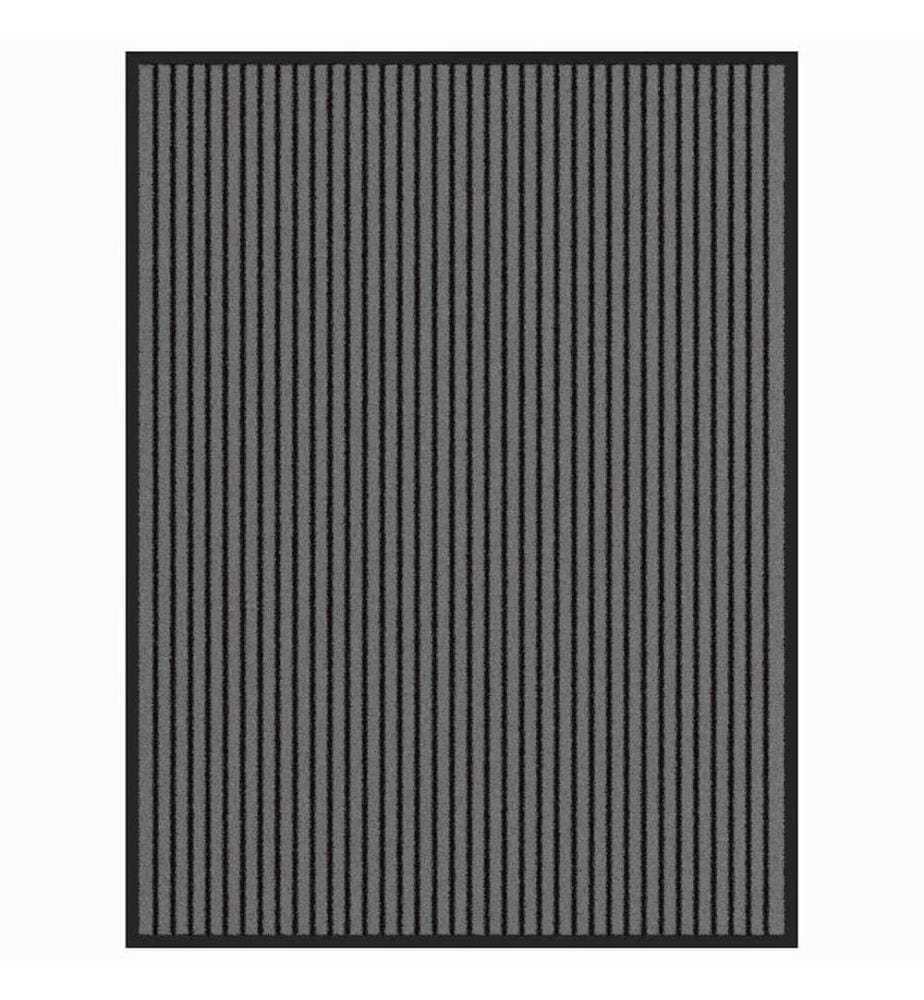 Tapis d'entrée Noir 80 x 120 cm Polypropylène
