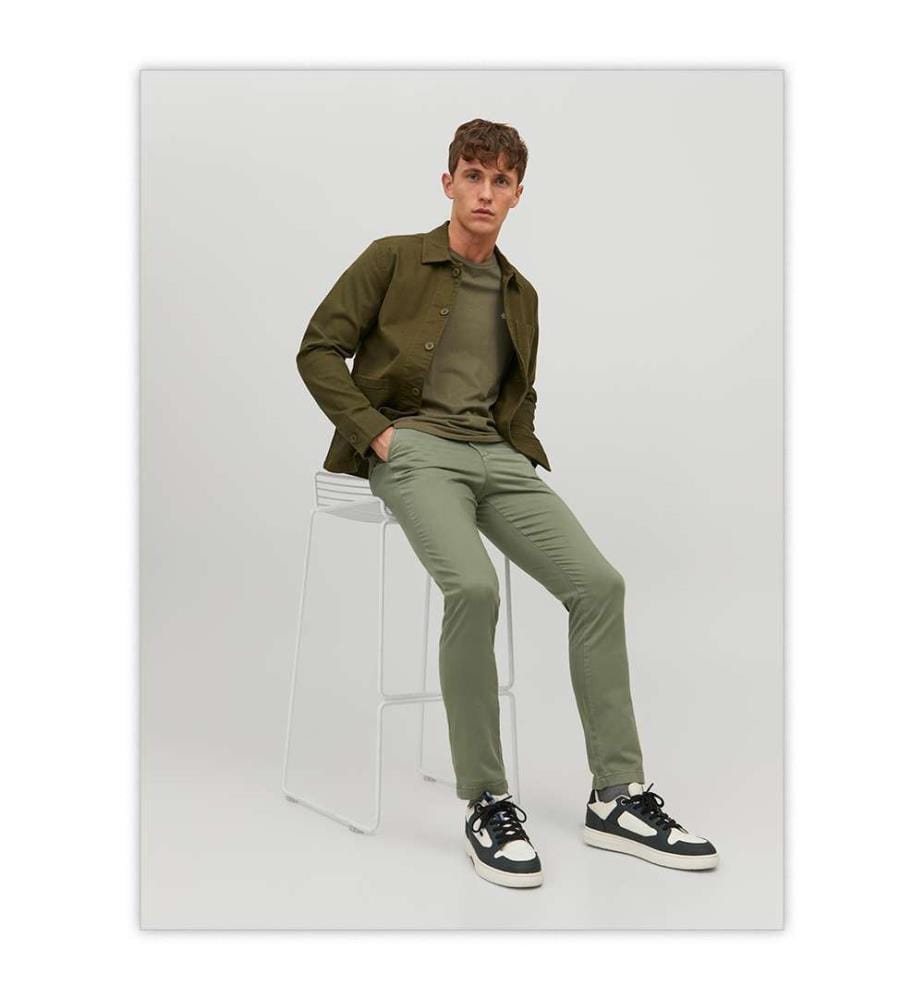 Pantalon Chino Marco Bowie - Vert
