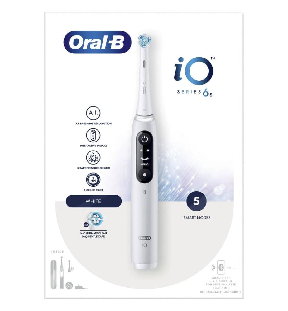 Brosse à dents électrique ORAL B - Modèle : IOS6WHITE
