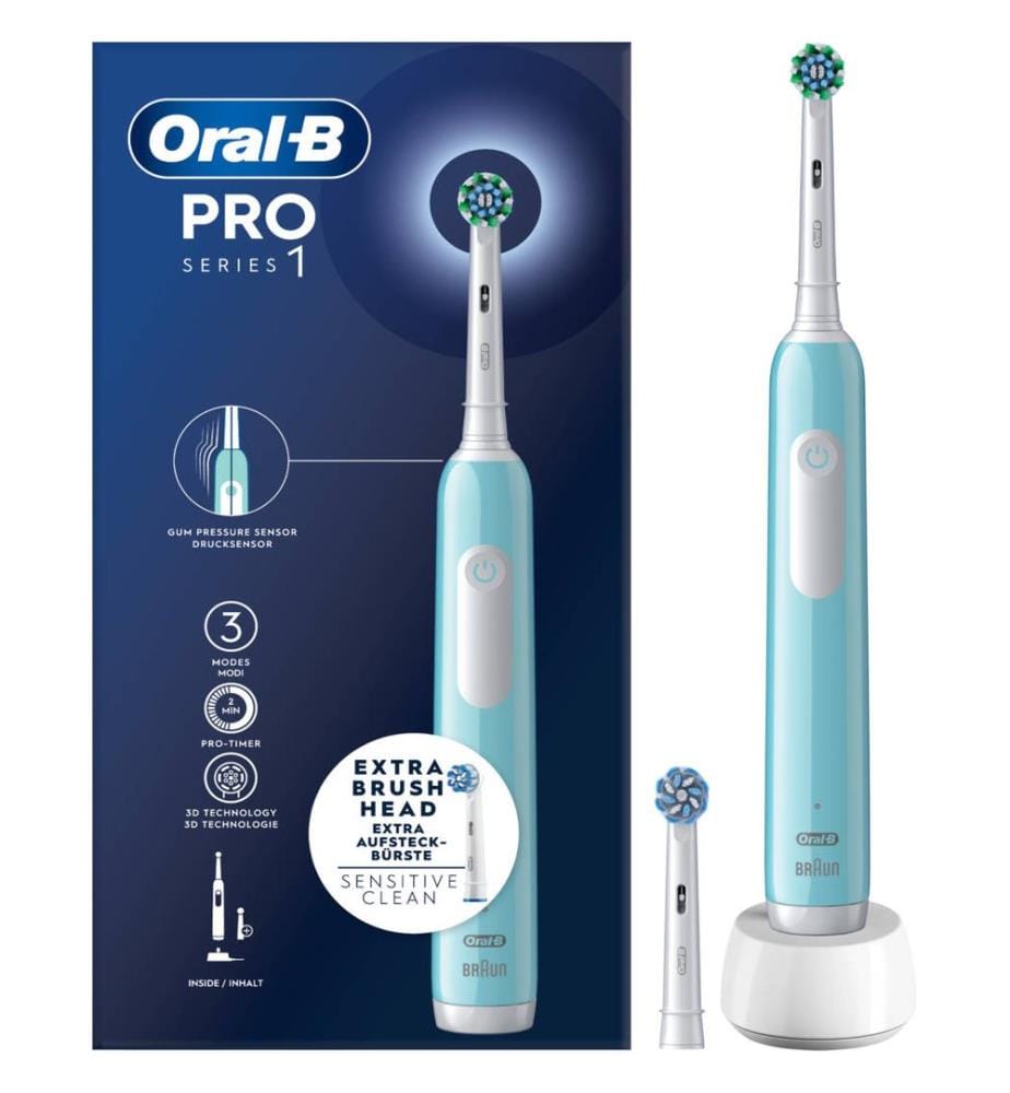 Spazzolino elettrico ORAL B - Modello : PRO1BLEUECROSSACTION