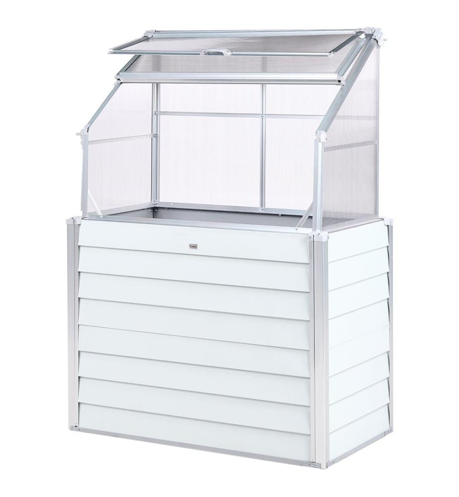 Serre de balcon NOVOLI Blanc cassé 62 cm