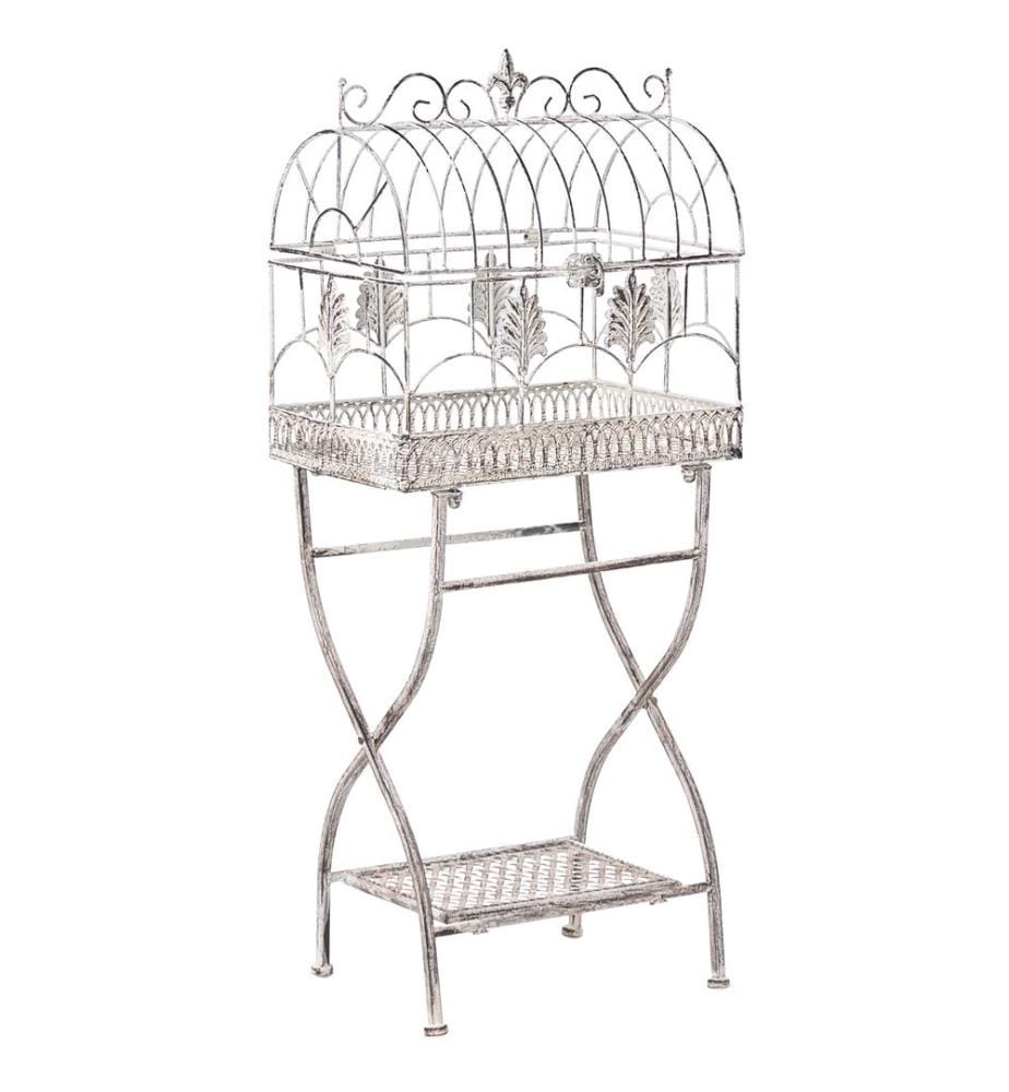 Regal 2er Set SICILY Metall 43/37 cm 30/27 cm Grau