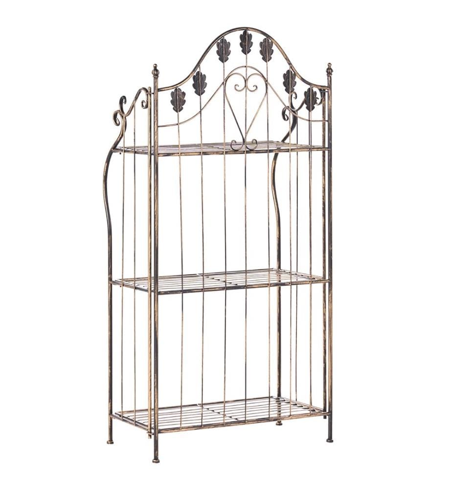 Scaffale VISANO Metallo 59 cm 30 cm Nero