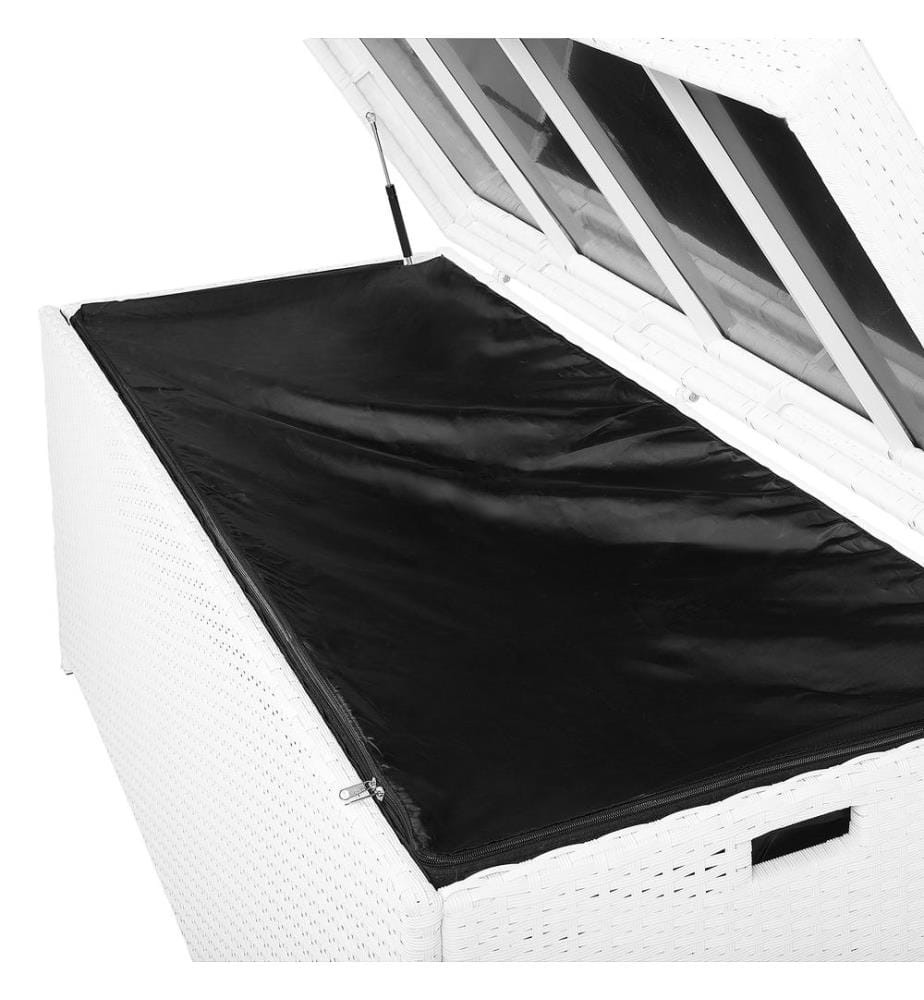 Storage Box MODENA 158 cm 63 cm White