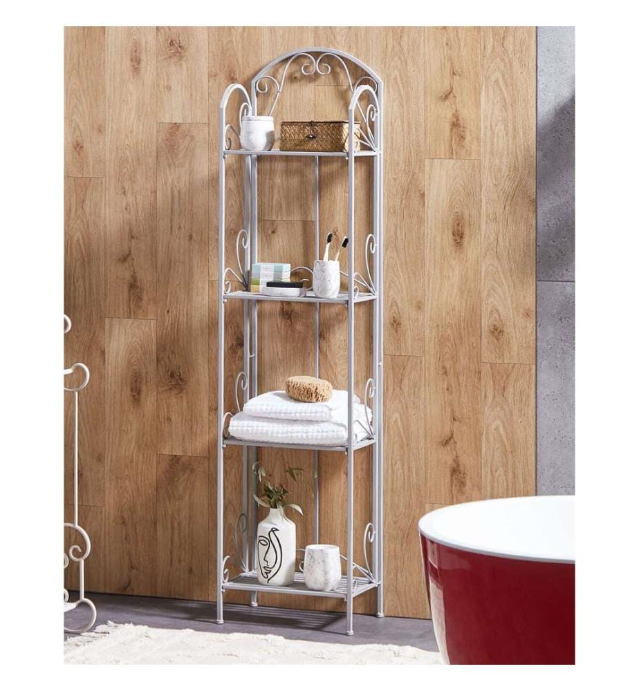 Shelving Unit VALDIVIA Metal Grey