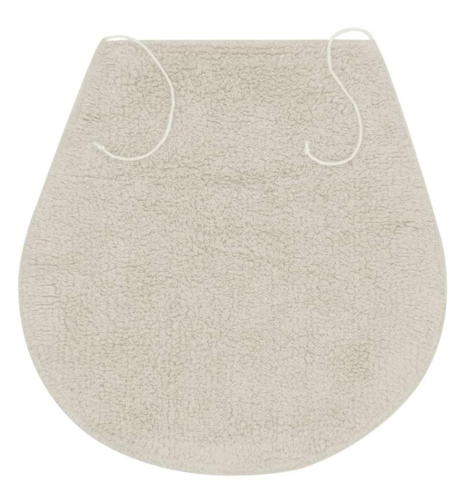 Badematten-Set 3-tlg. Stoff Weiss