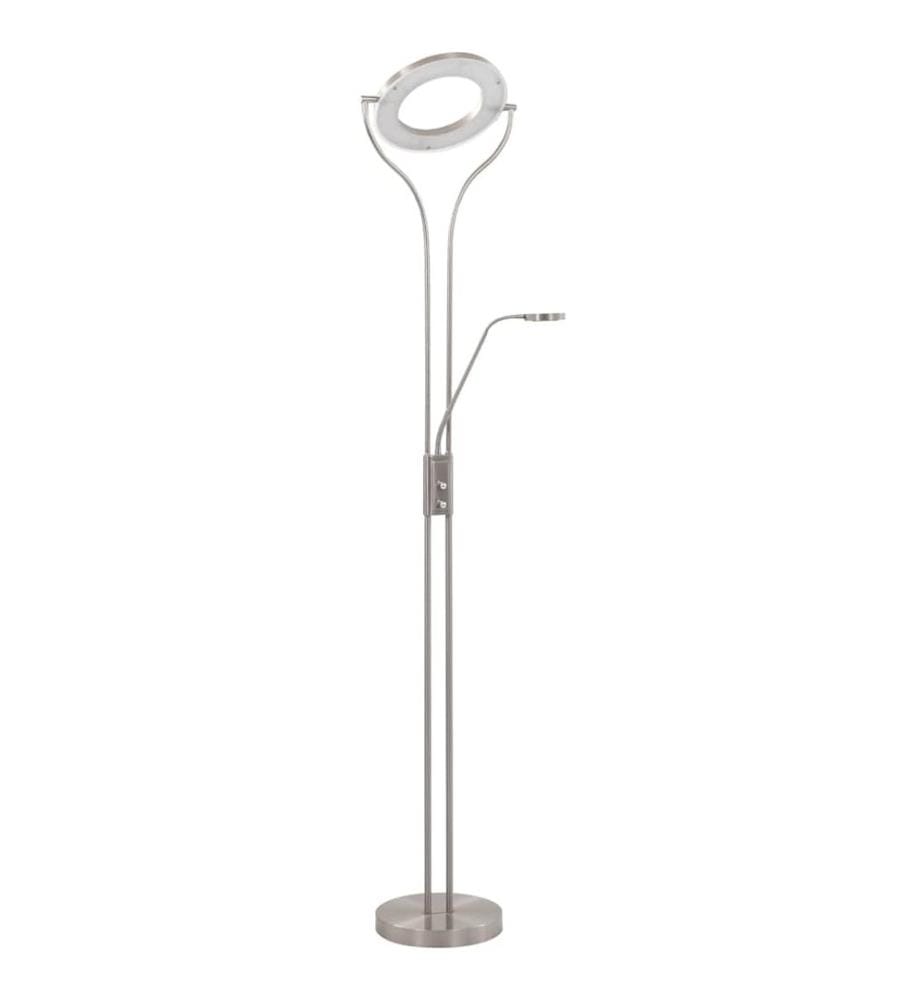 Stehlampe 18 W Silbern 180 cm Dimmbar