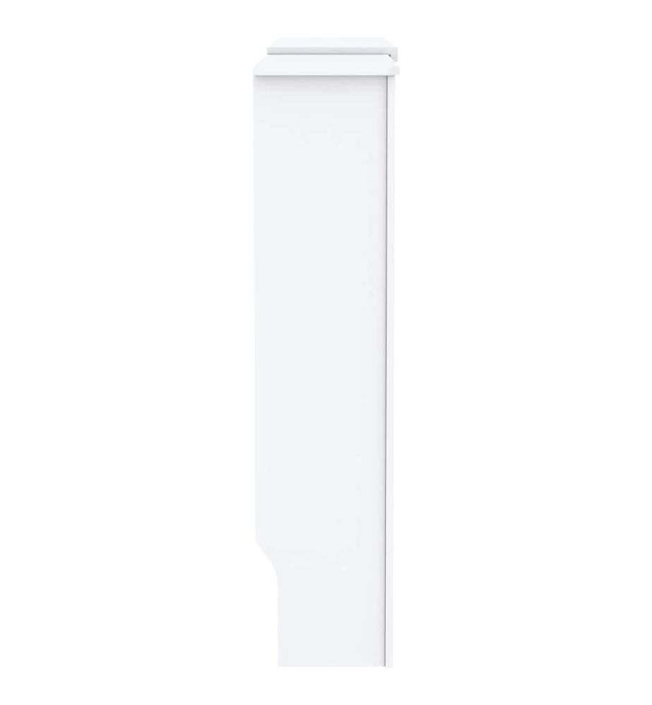 Cache-radiateur MDF Blanc 205 cm