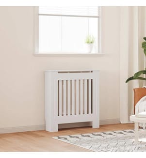 Cache-radiateur MDF Blanc 78 cm