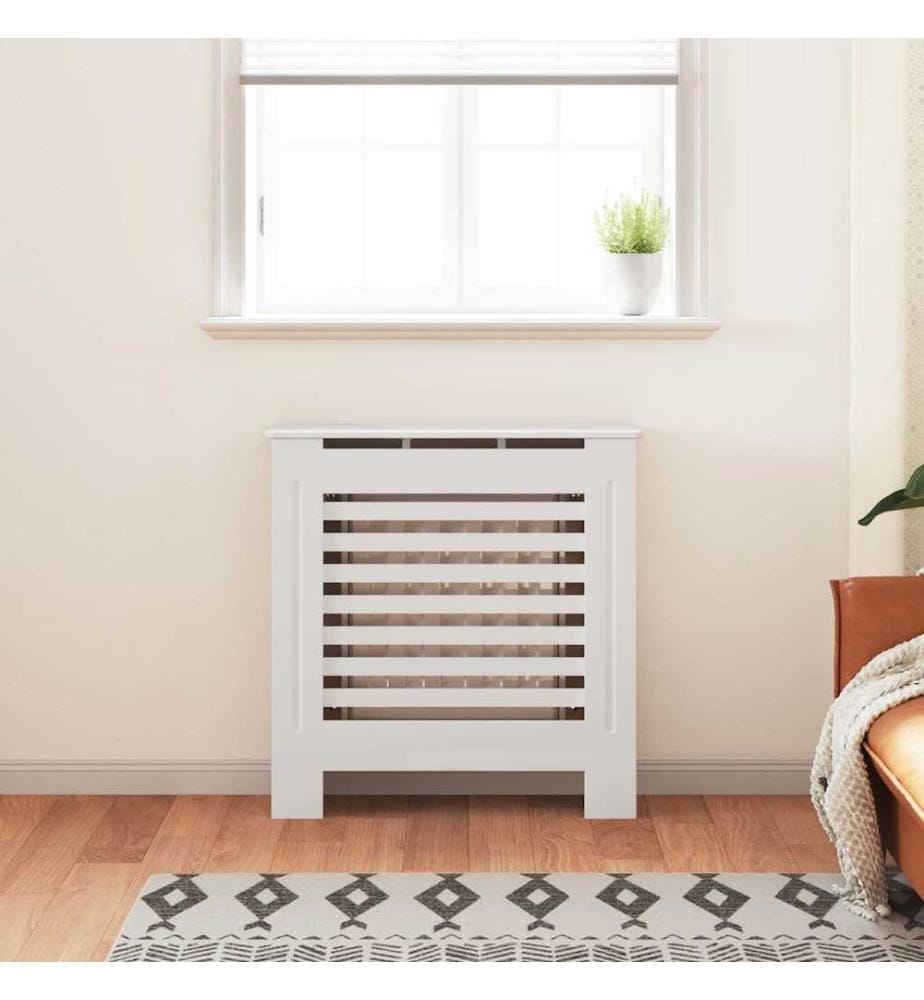 Cache-radiateur MDF Blanc 78 cm