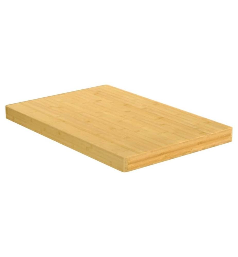 Planche à découper 60x40x4 cm bambou