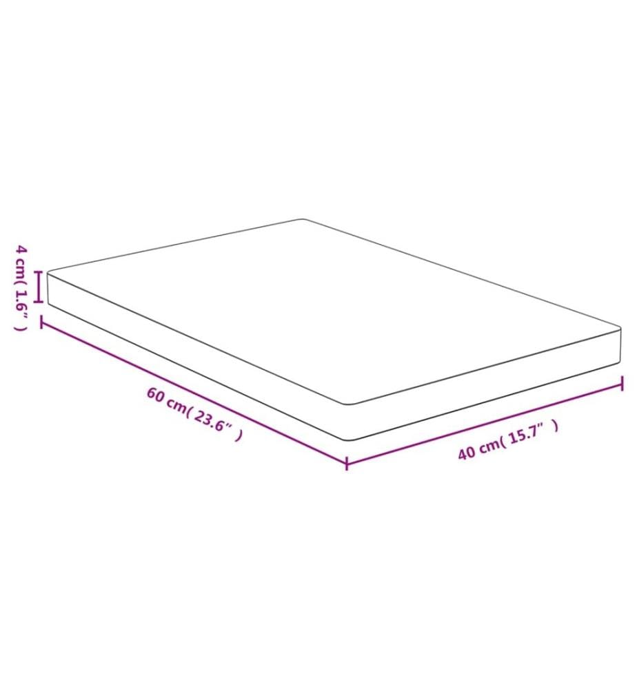 Planche à découper 60x40x4 cm bambou