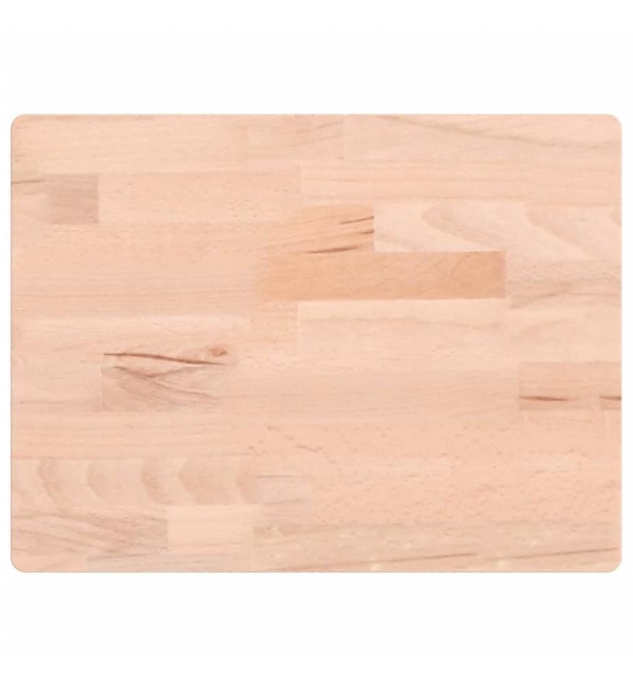 Planche à découper 40x30x4 cm bois massif de hêtre