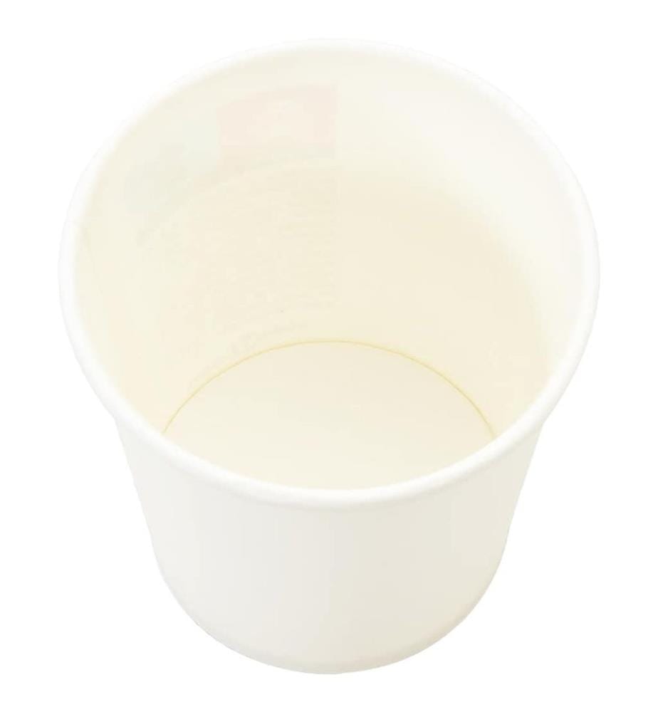 Pappbecher 1000 Stk. 4oz 100ml Weiss