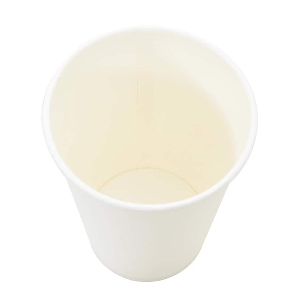 Pappbecher 1000 Stk. 12oz 300ml Weiss