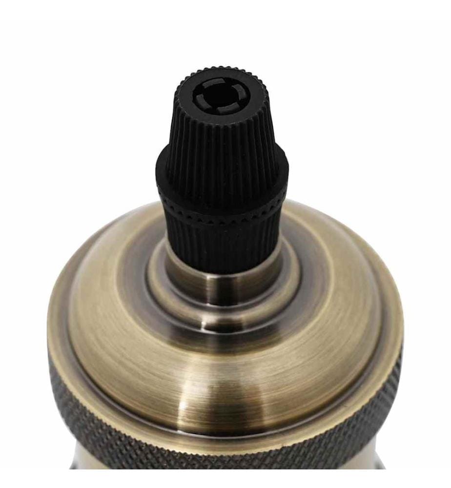 Douilles de lampe 2 pcs bronze E27