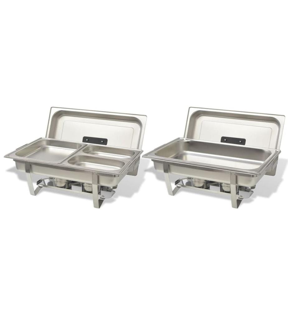 Chafing Dish Set 2-tlg. Edelstahl