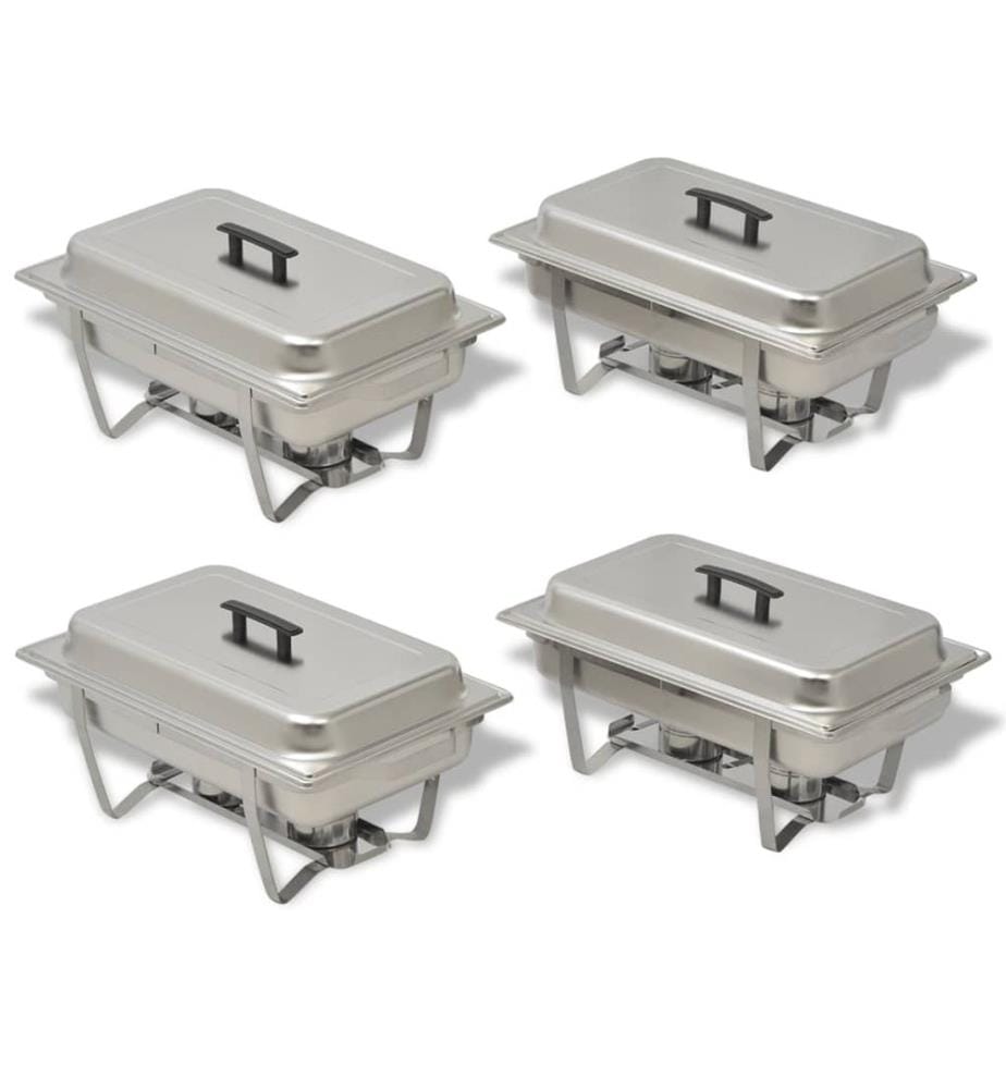Chafing Dish Set 4-tlg. Edelstahl