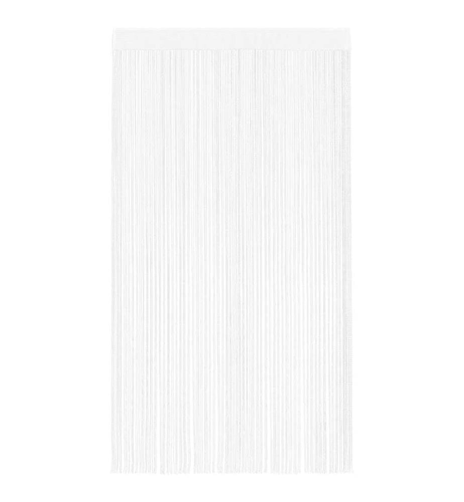 Fadenvorhang 2 Stk.100 x 250 cm Weiss