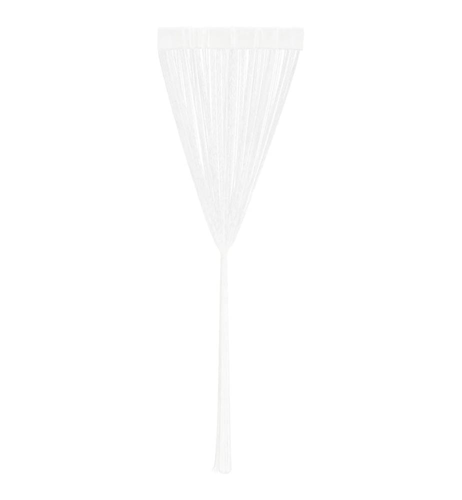 Fadenvorhang 2 Stk.100 x 250 cm Weiss