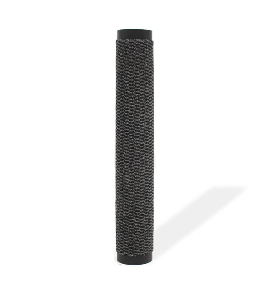 Paillasson rectangulaire 60 x 90 cm Anthracite