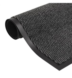 Schmutzfangmatte Rechteckig Getuftet 90x150 cm Anthrazit