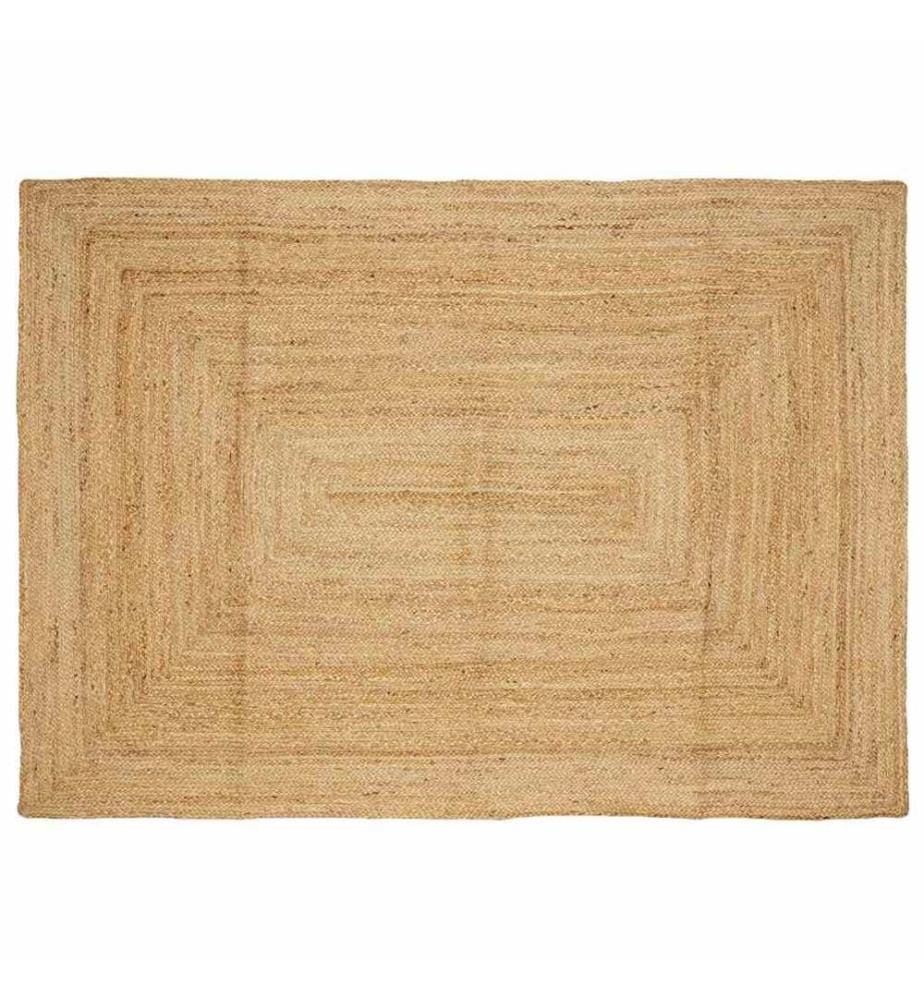 Teppich Handgefertigt Jute Natur 160x230 cm