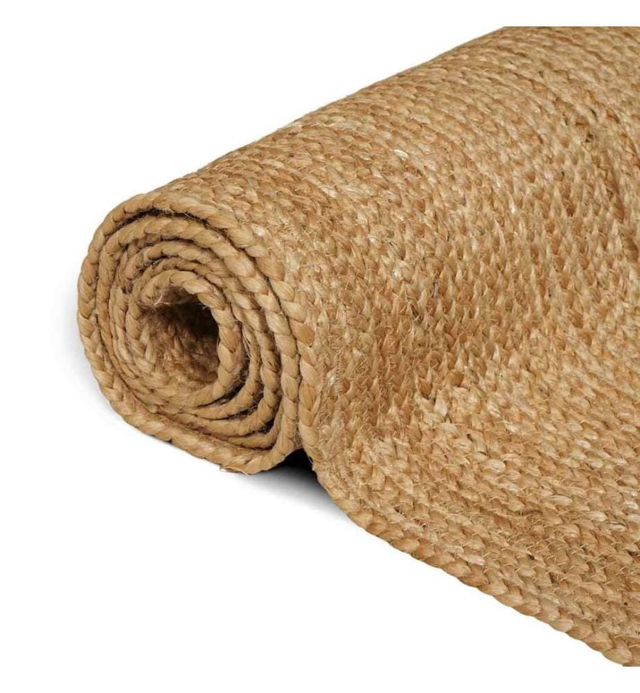 Teppich Handgefertigt Jute Natur 160x230 cm