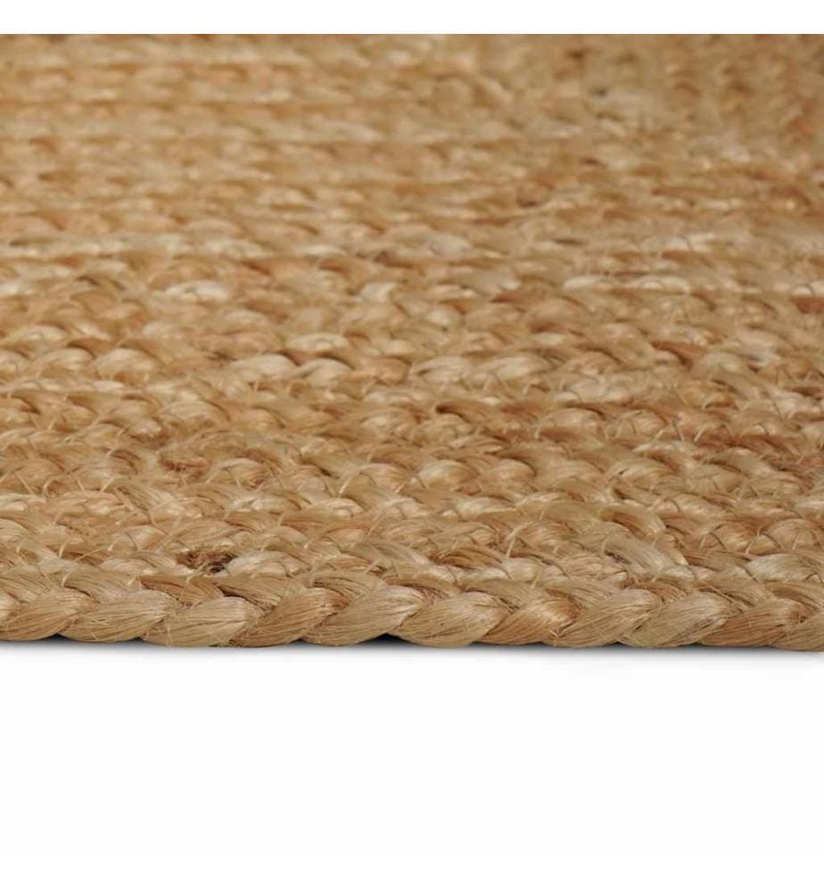 Teppich Handgefertigt Jute Natur 160x230 cm