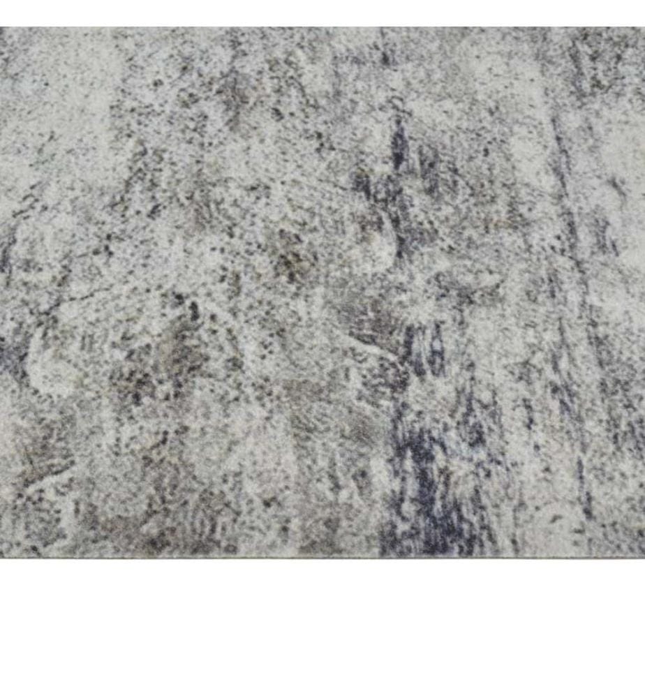 Küchenteppich Waschbar Beton 60x180 cm Samt