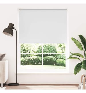 Verdunkelungsrollo 164,4 x 230 cm, Stoffbreite 160 cm, Weiss
