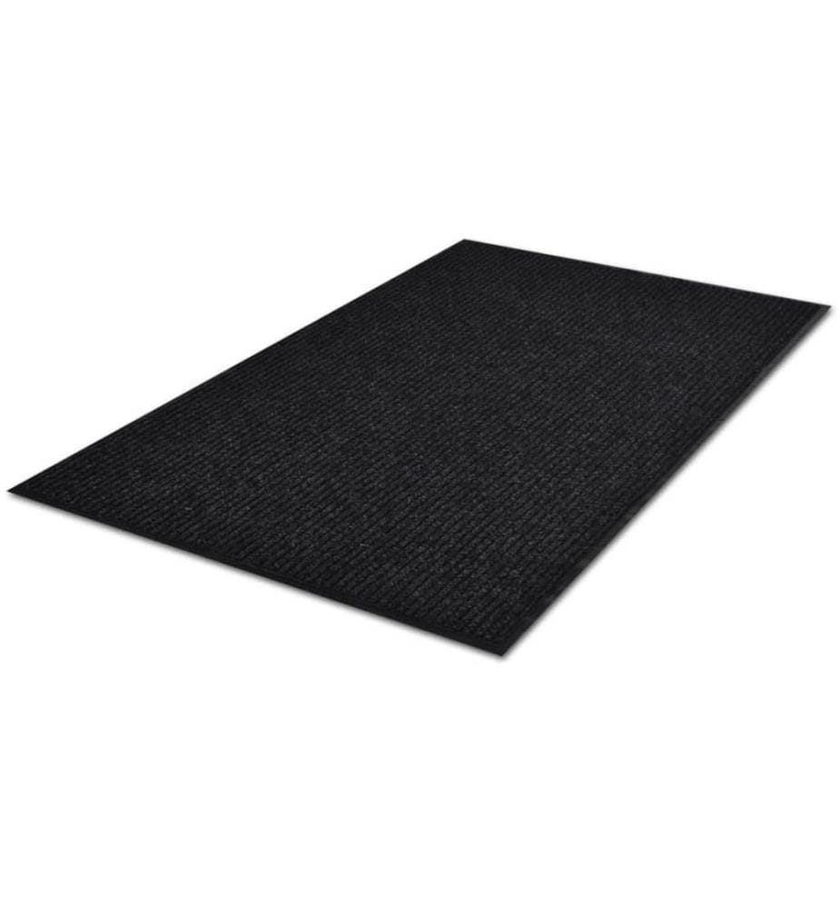 Türmatte Schwarz 90 x 120 cm PVC