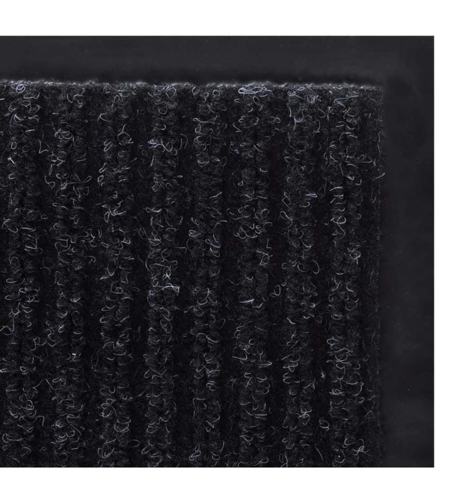 Türmatte Schwarz 90 x 120 cm PVC