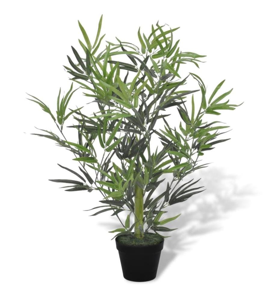 Künstlicher Bambusbaum mit Topf 80 cm