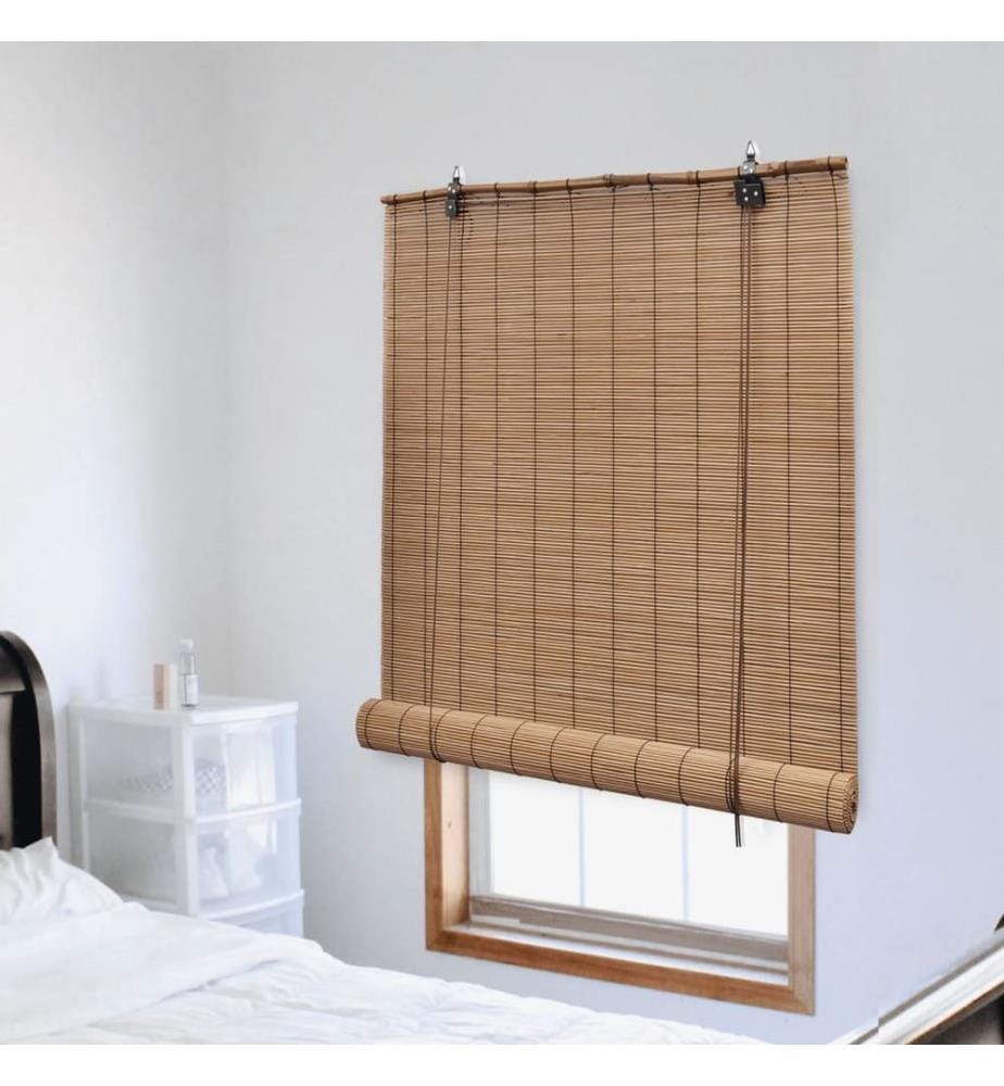 Bambusrollo 150x160 cm Braun