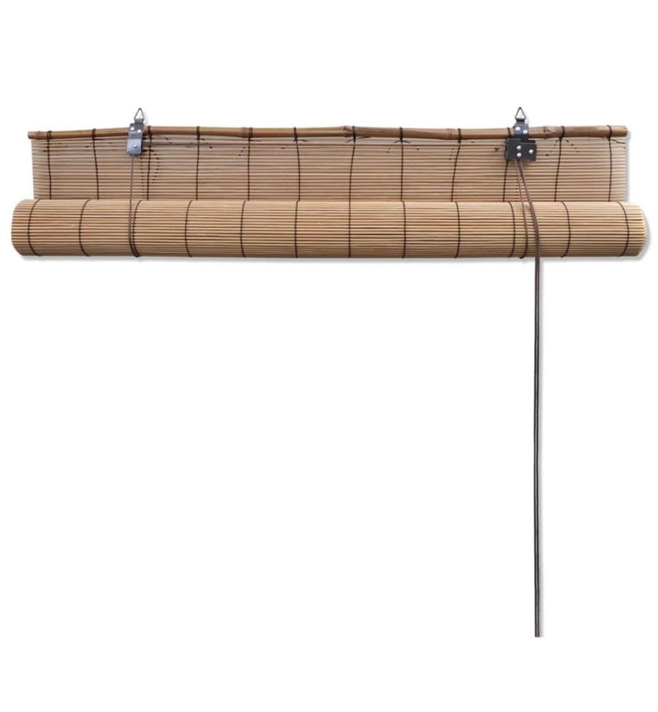 Bambusrollo 150x160 cm Braun