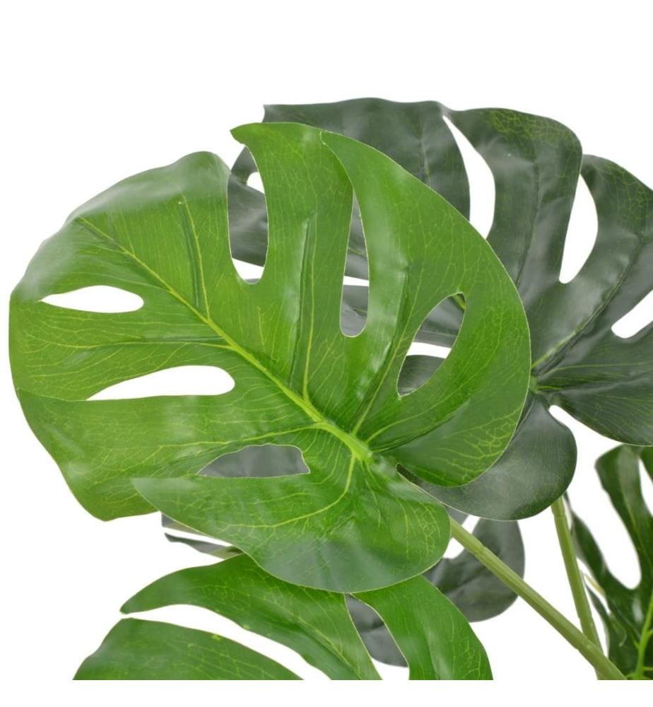 Künstliche Pflanze Monstera mit Topf Grün 100 cm