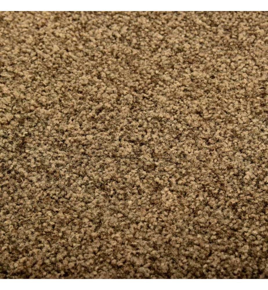 Fussmatte Waschbar Braun 90x150 cm