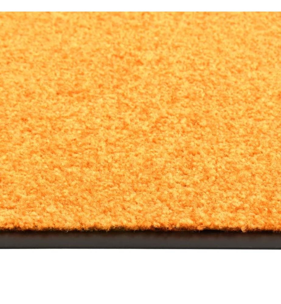 Fussmatte Waschbar Orange 60x90 cm
