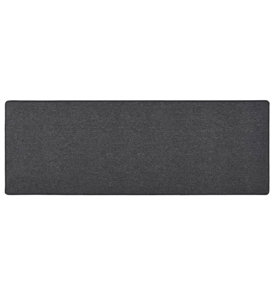 Tapis de couloir Anthracite 50x150 cm