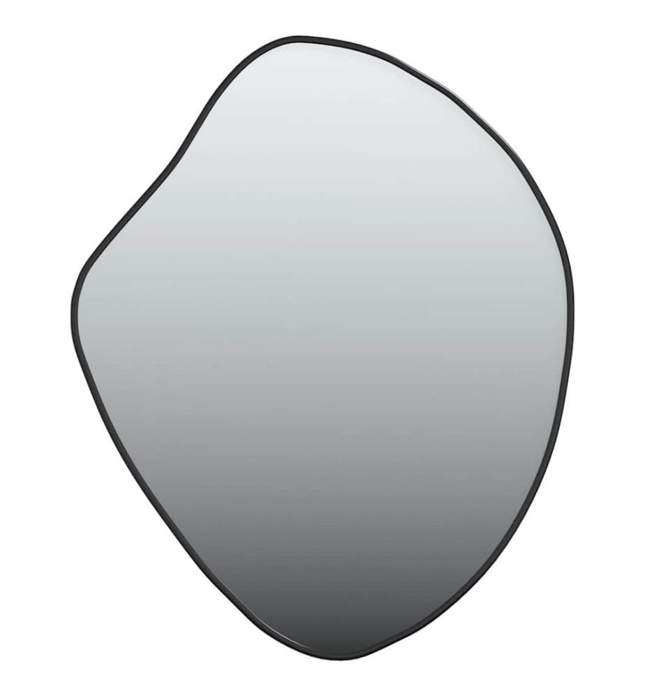 Miroir mural Noir 60x50 cm