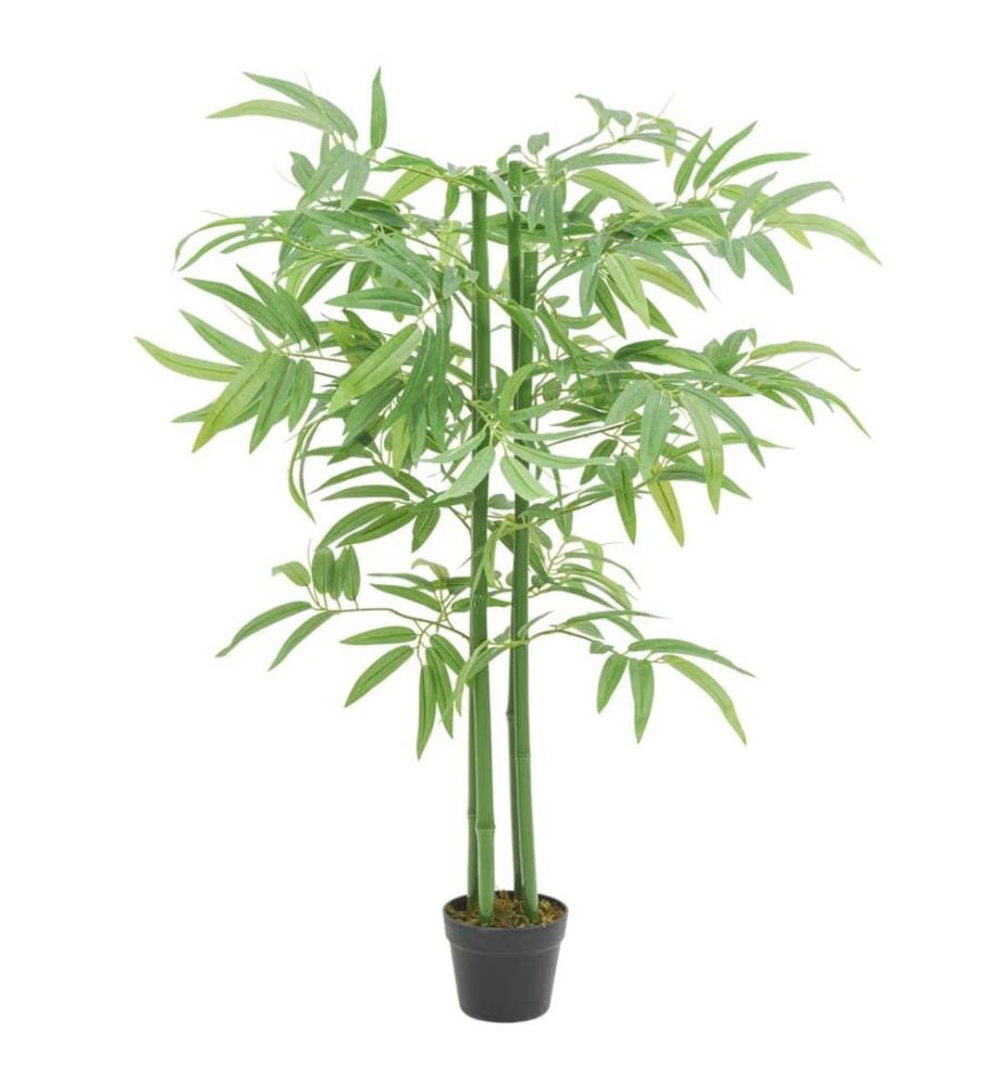 Bambusbaum Künstlich 384 Blätter 120 cm Grün