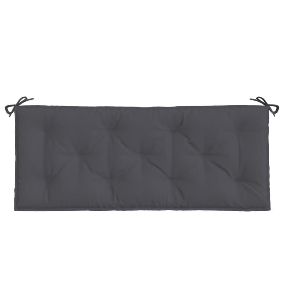 Gartenbank-Auflage Anthrazit 120x50x7 cm Oxford-Gewebe
