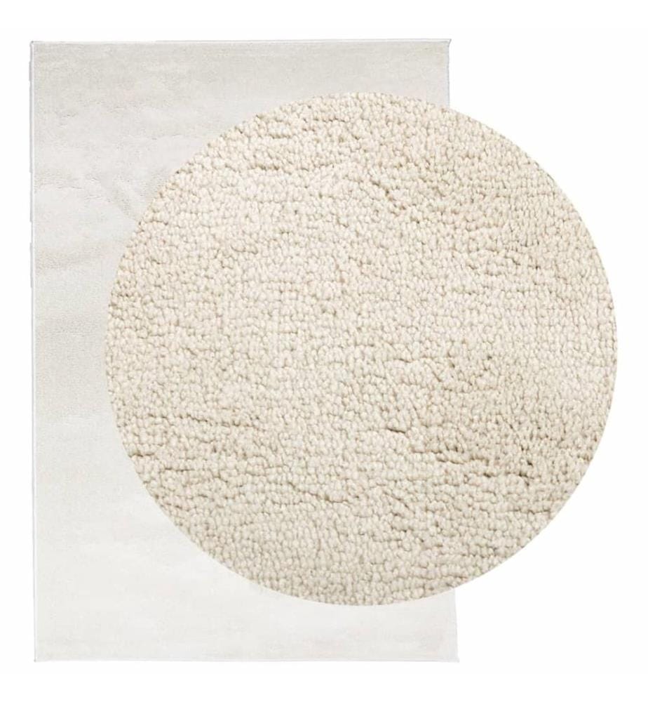 Teppich OVIEDO Kurzflor Beige 140x200 cm