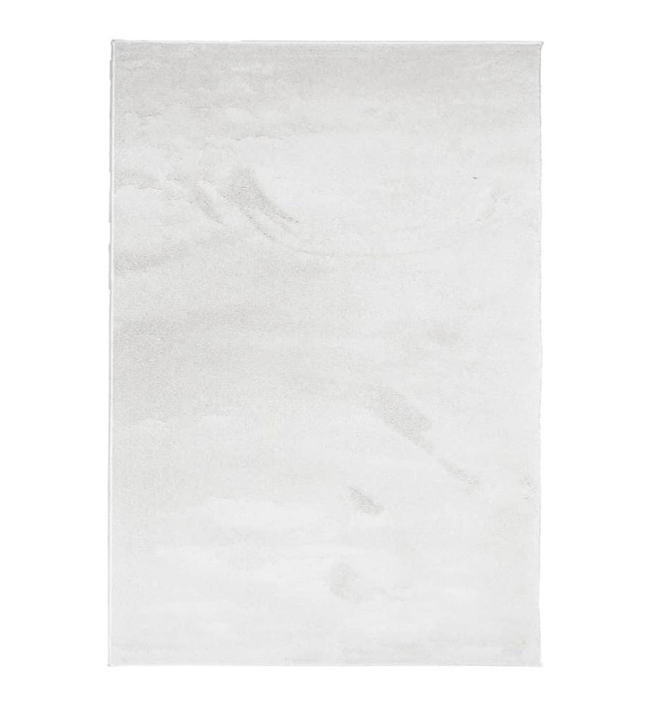 Teppich OVIEDO Kurzflor Grau 160x230 cm