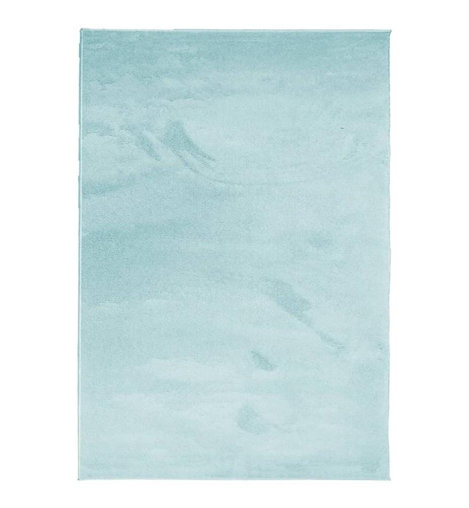 Tapis OVIEDO à poils courts vert 160x230 cm