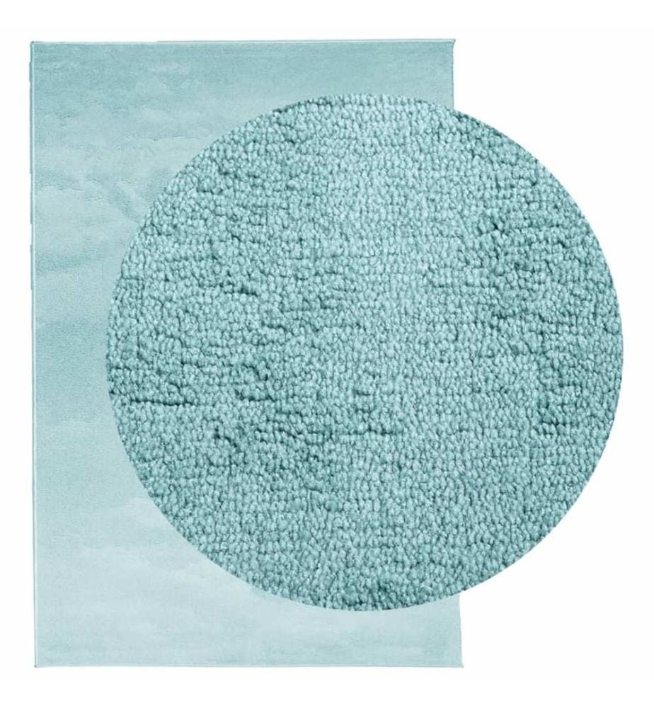 Tapis OVIEDO à poils courts vert 160x230 cm