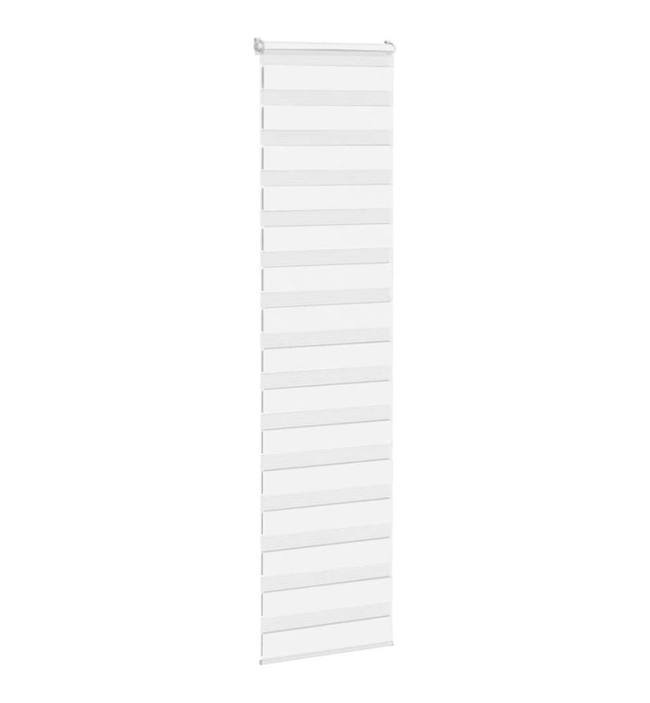 Doppelrollo Weiss 60x230 cm Stoffbreite 55,9 cm Polyester